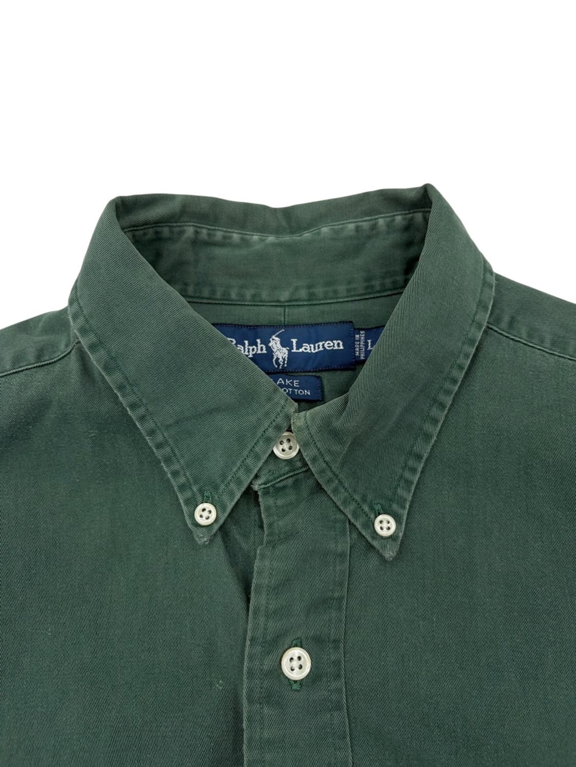 00s 폴로 블레이크 셔츠 다크그린 (L~2XL) 상품이미지3