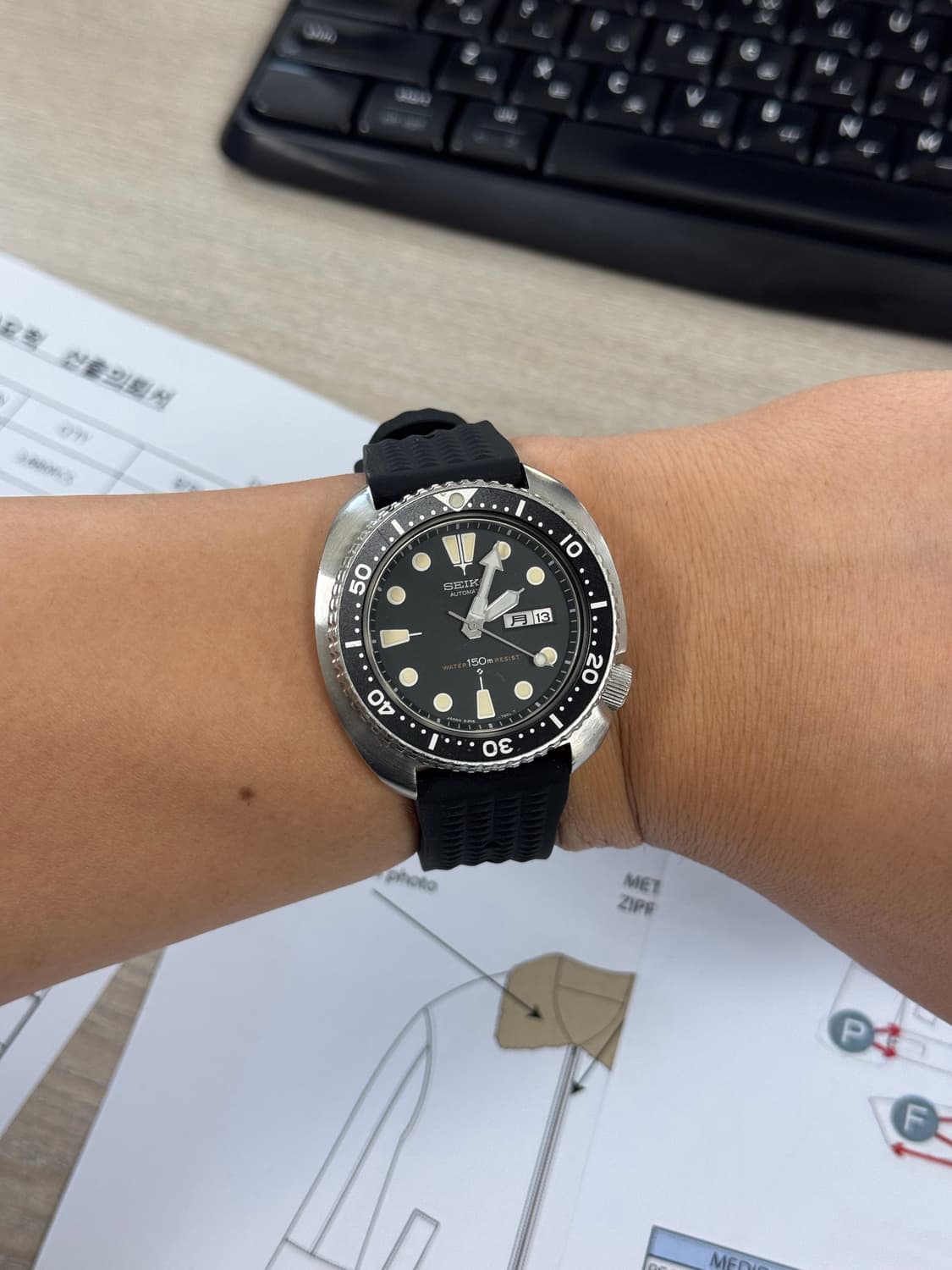 세이코 터틀 6306-7001 팝니다 상품이미지9