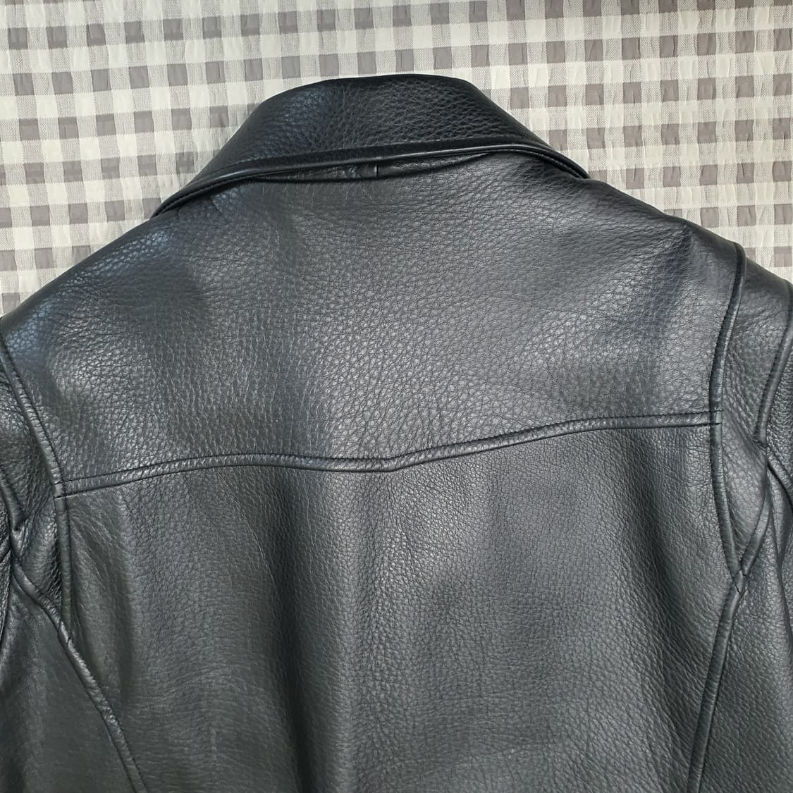 비바스튜디오 컬렉션 라이더 가죽자켓 남자95 상품이미지10