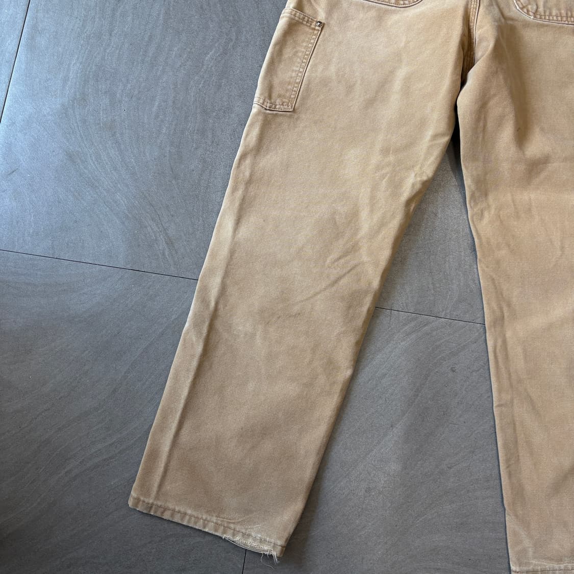 칼하트 정품 브라운 더블니 팬츠 상품이미지8