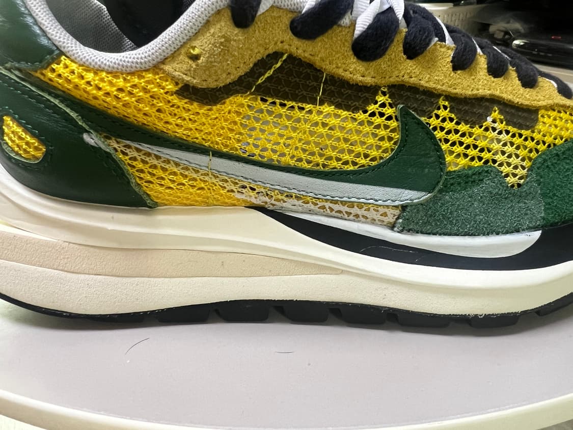 나이키 x 사카이 베이퍼와플 투어 옐로우 / 그린 250사이즈 US7 상품이미지3
