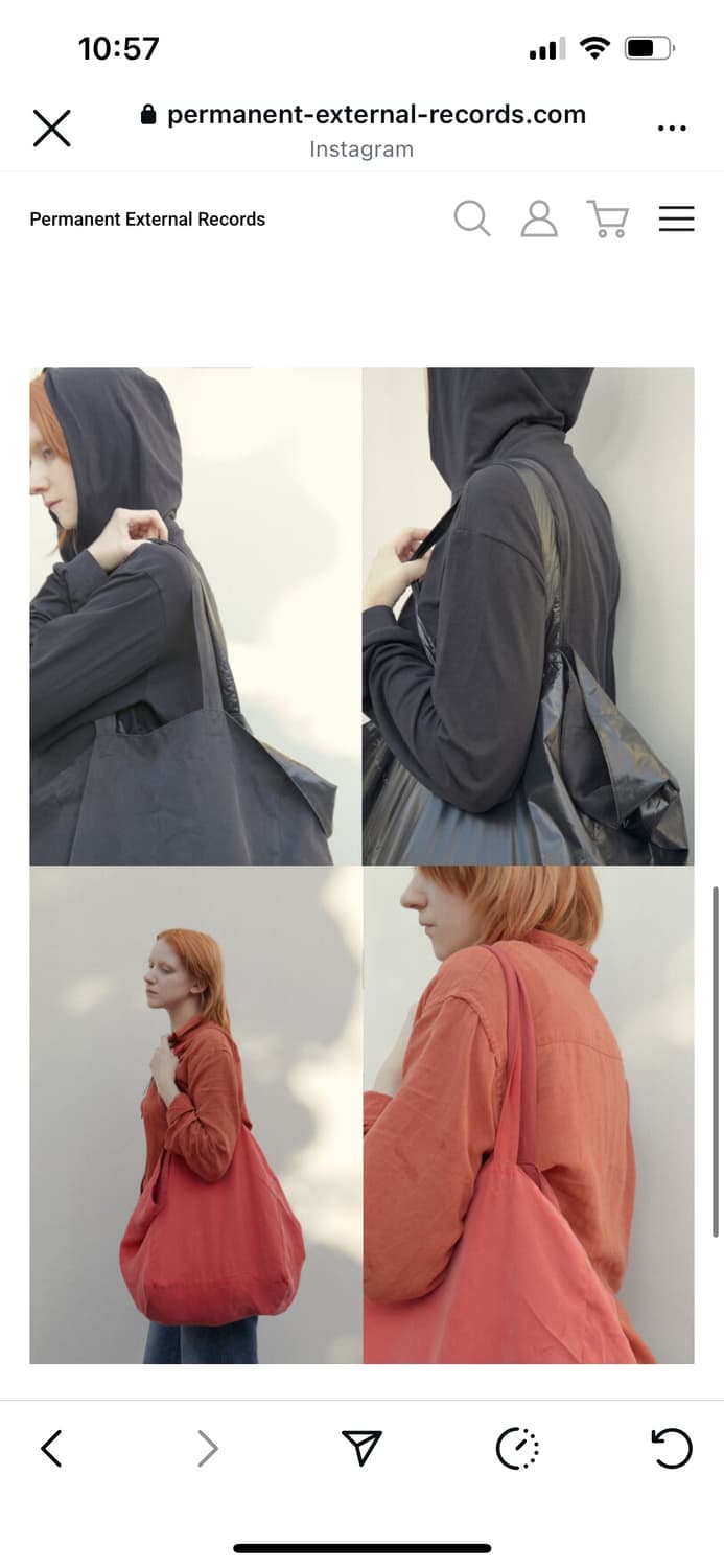 머듈 라운지백 가방 블랙 상품이미지1