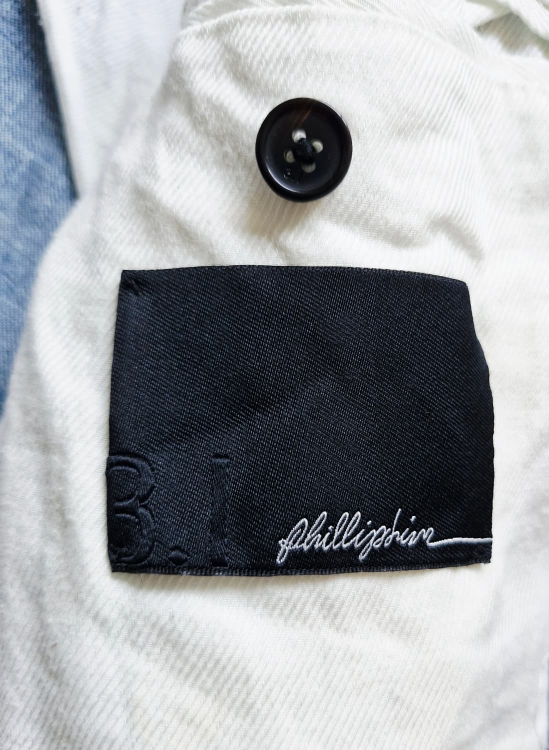 3.1  필립림 데님 피코트 L 상품이미지3