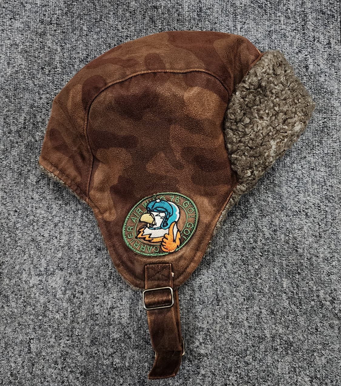 빈티지 카모 밀리터리 트루퍼햇 모자 상품이미지1