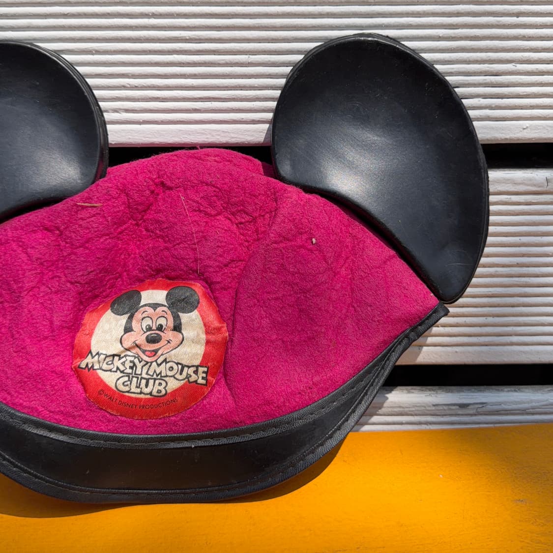 빈티지 소품 1970년 미키마우스 클럽 모자 상품이미지2