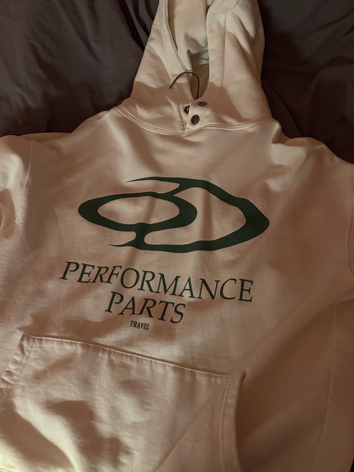 트래블 후드티 아이보리 크림 한정판 상품이미지1