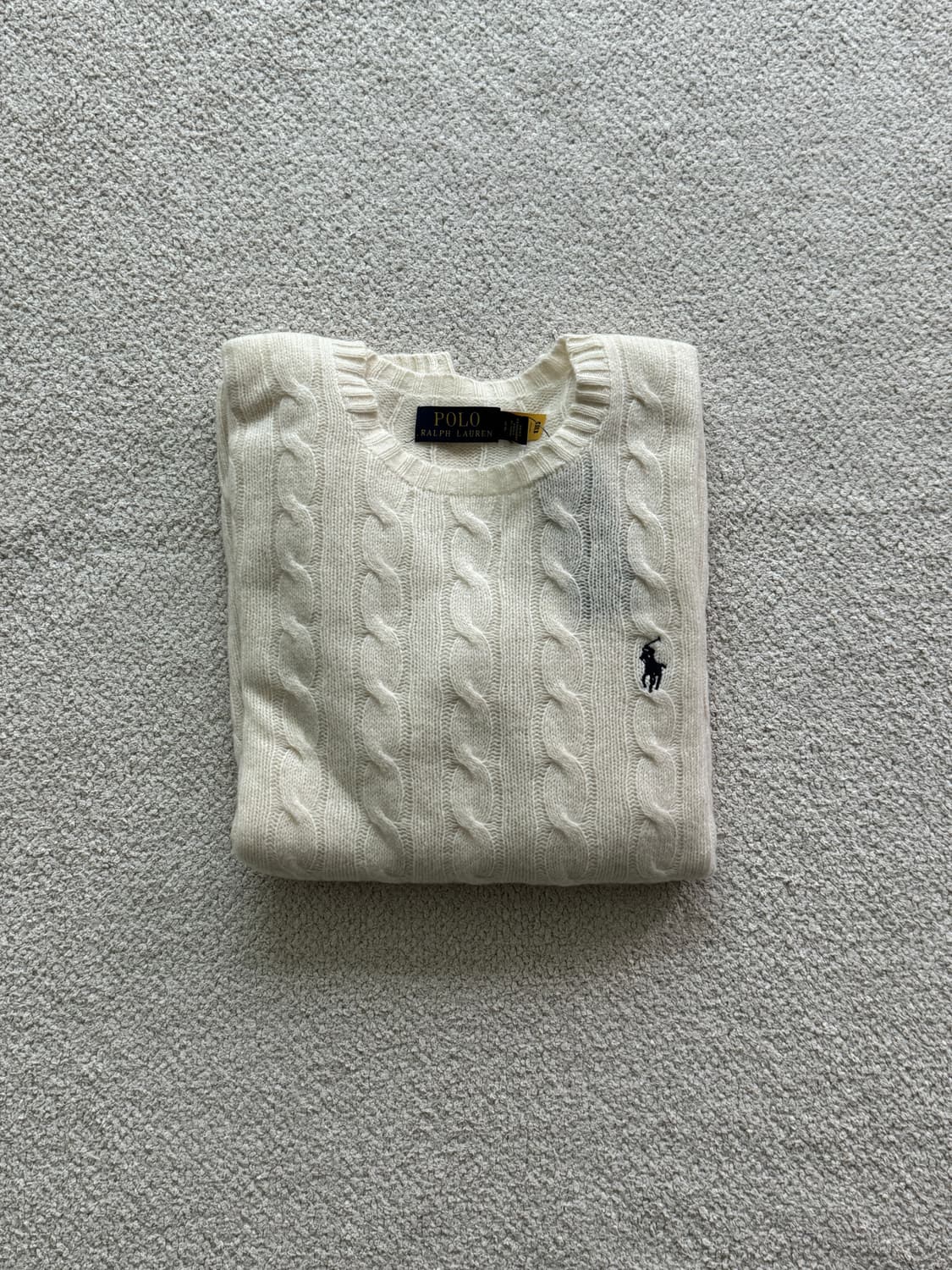 (새상품/정품) 폴로랄프로렌 울캐시미어 꽈배기니트(남S,XL) 상품이미지1
