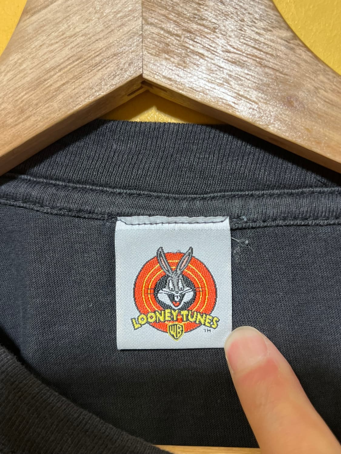 90's [XL] 워너브라더스 루니툰즈 대피덕 그래픽 빈티지 반팔티셔츠 상품이미지8