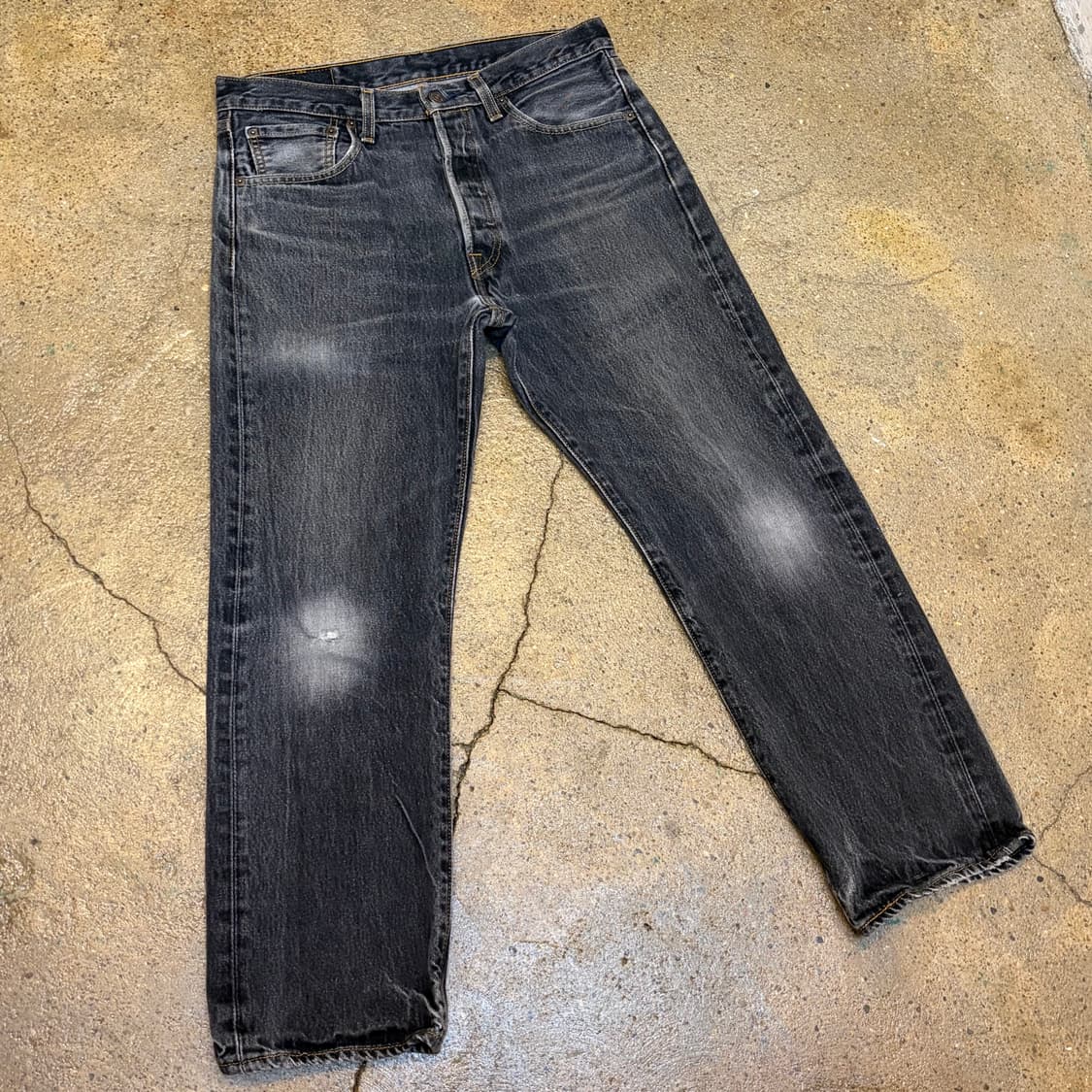 00s 미국 빈티지 리바이스 501 블랙진 청바지 상품이미지2