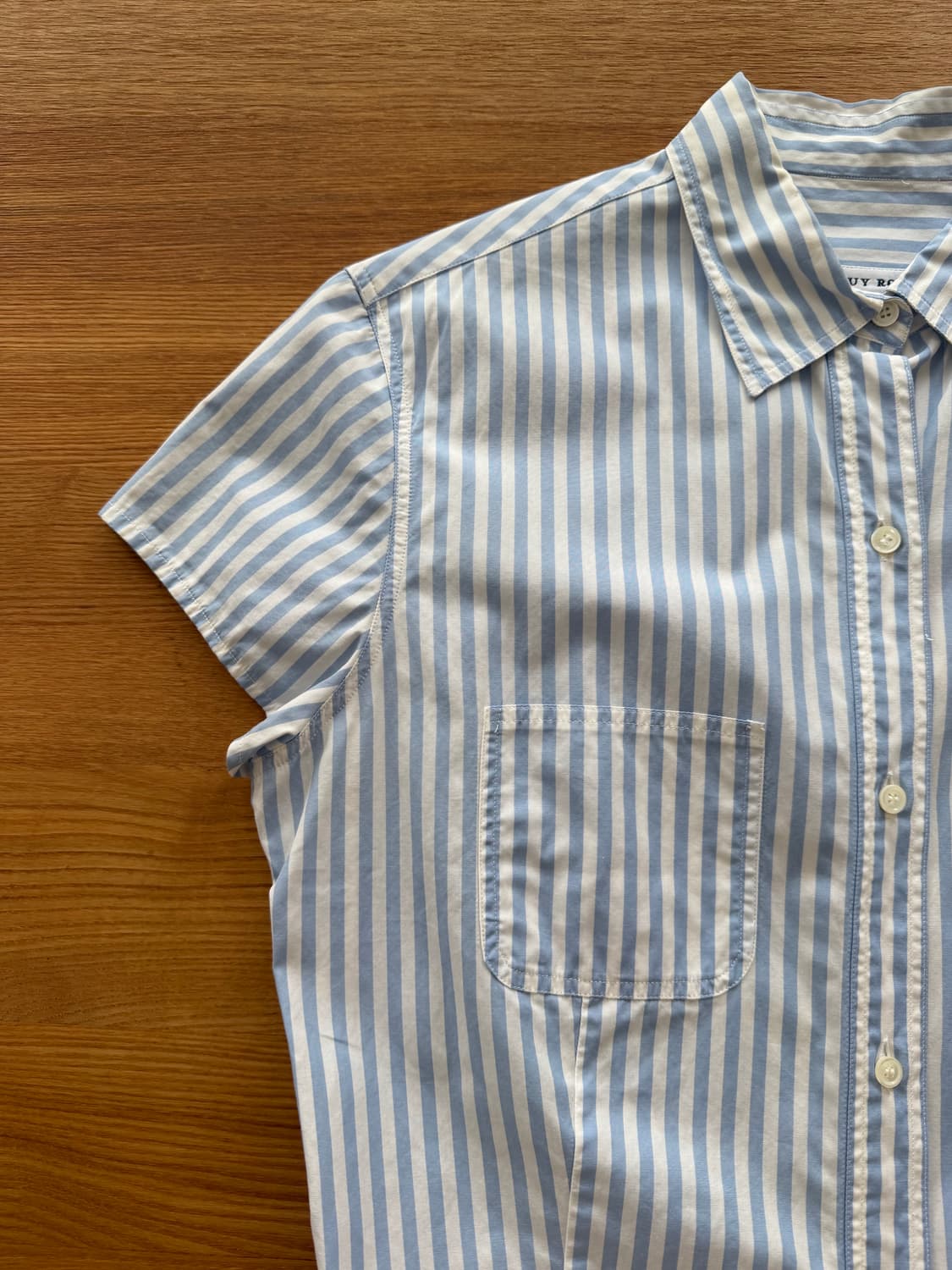 캡소매 셔츠 상품이미지1