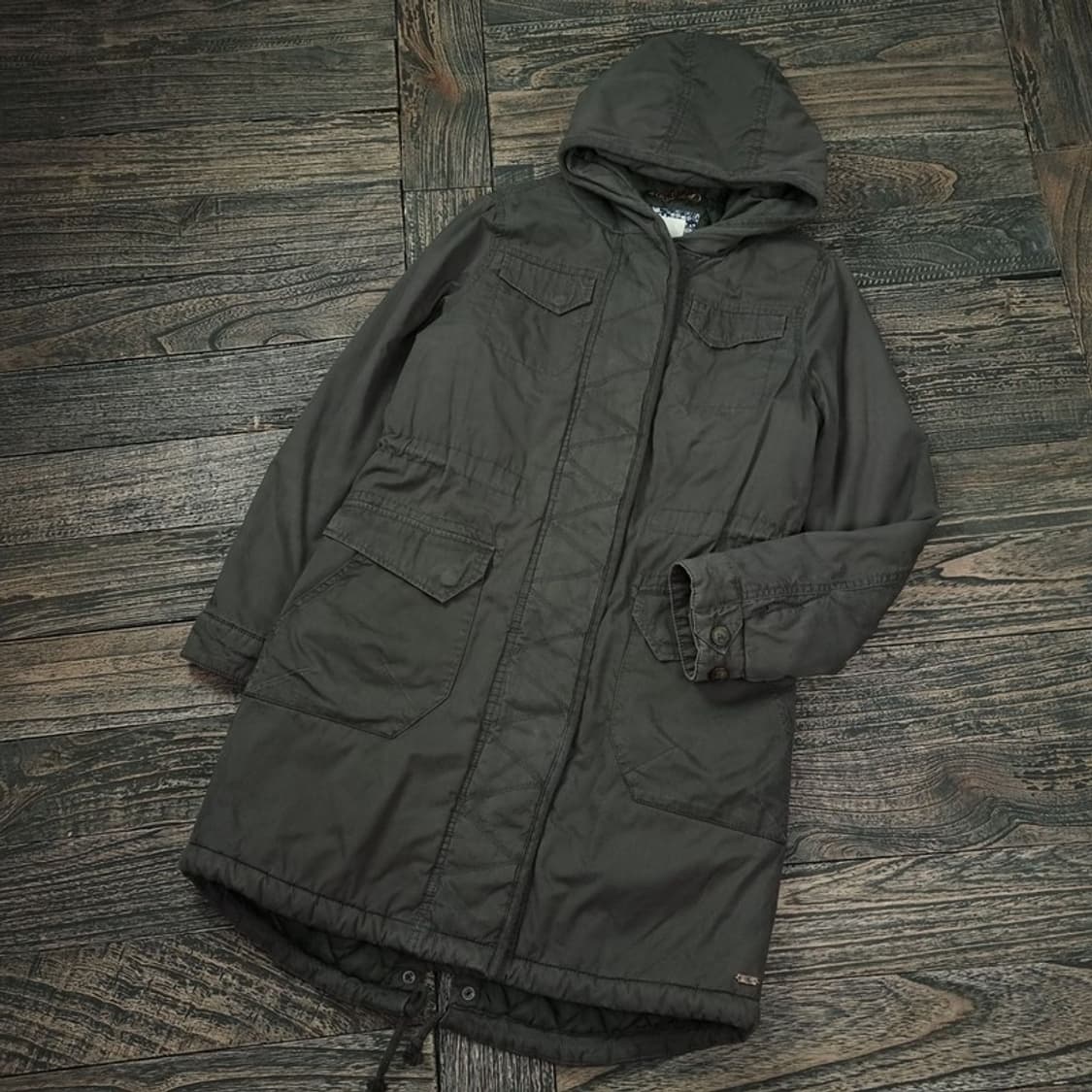 [리바이스] 빈티지 후드 롱 야상 파카 M17414 상품이미지1