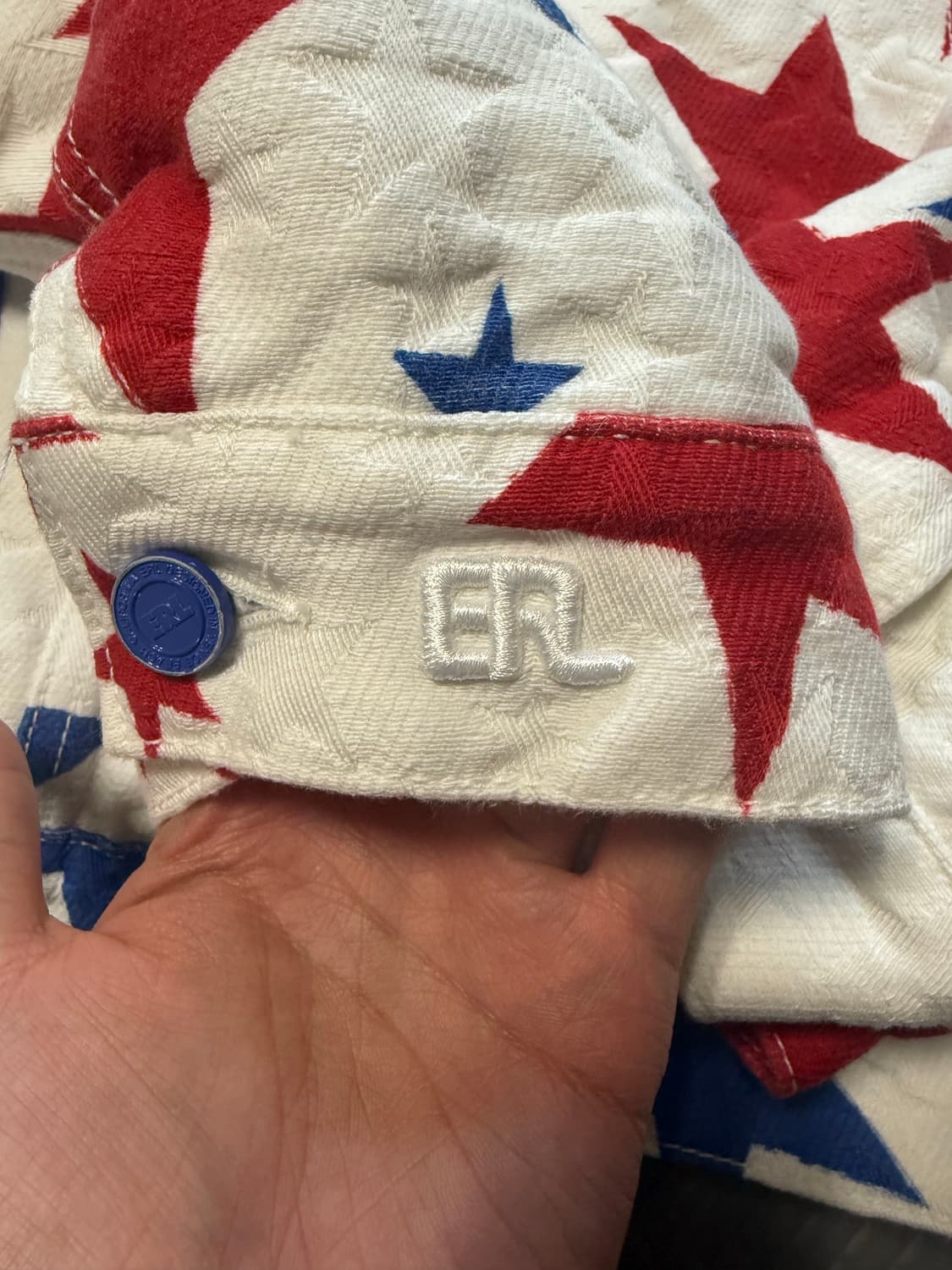 (M)ERL 스타 데님 시어링 트러커 상품이미지5