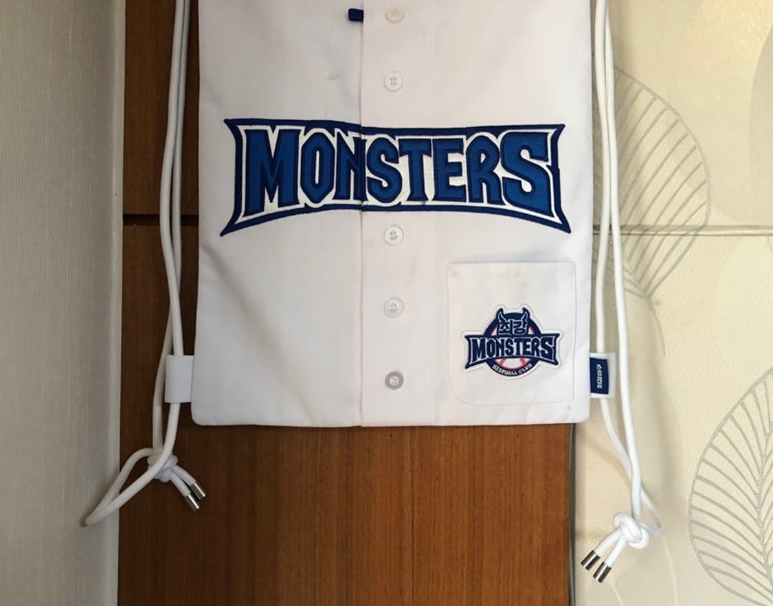 (2) 최강야구/최강몬스터즈굿즈/유니폼가방/짐색(홈) 상품이미지3