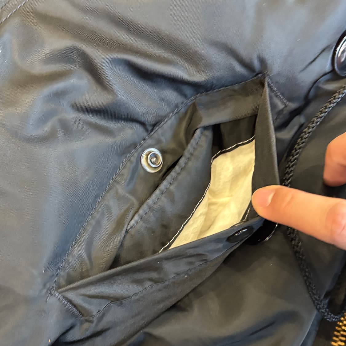 80s USA N-2B 아비렉스 미군 플라이트 자켓 군용 IDEAL 지퍼 상품이미지6