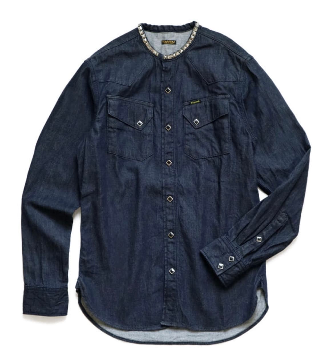 캐피탈 8온즈 데님 스터드 웨스턴 셔츠 3사이즈 상품이미지1