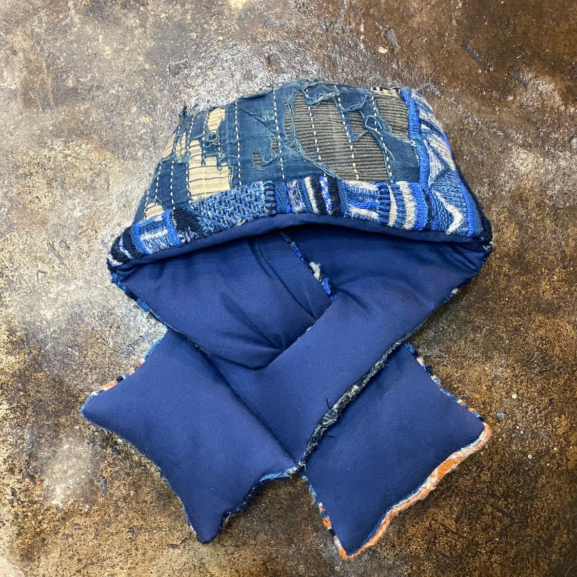 캐피탈 패치워크 보로 머플러 상품이미지9