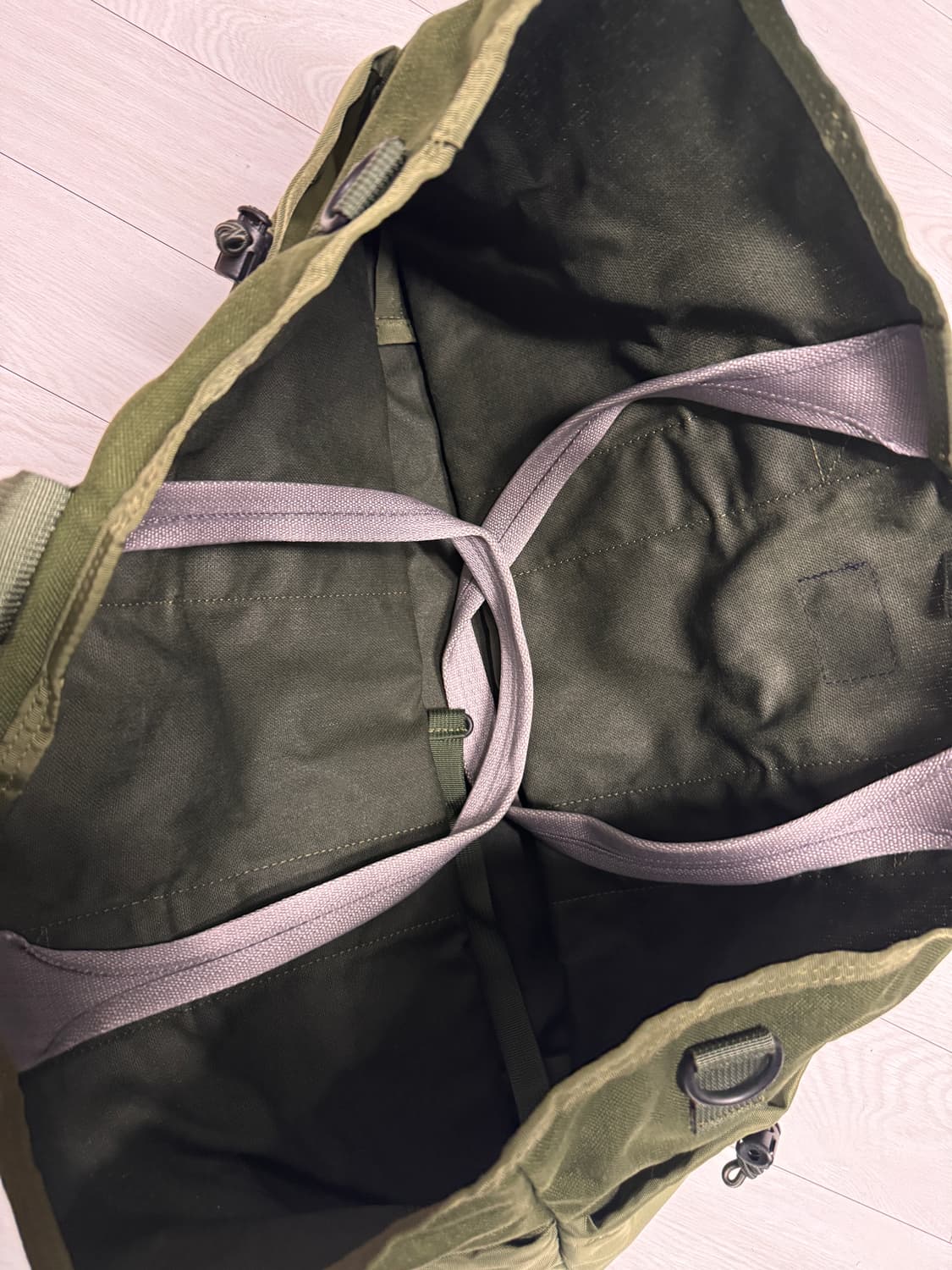 MIS 카키 토트백 상품이미지3