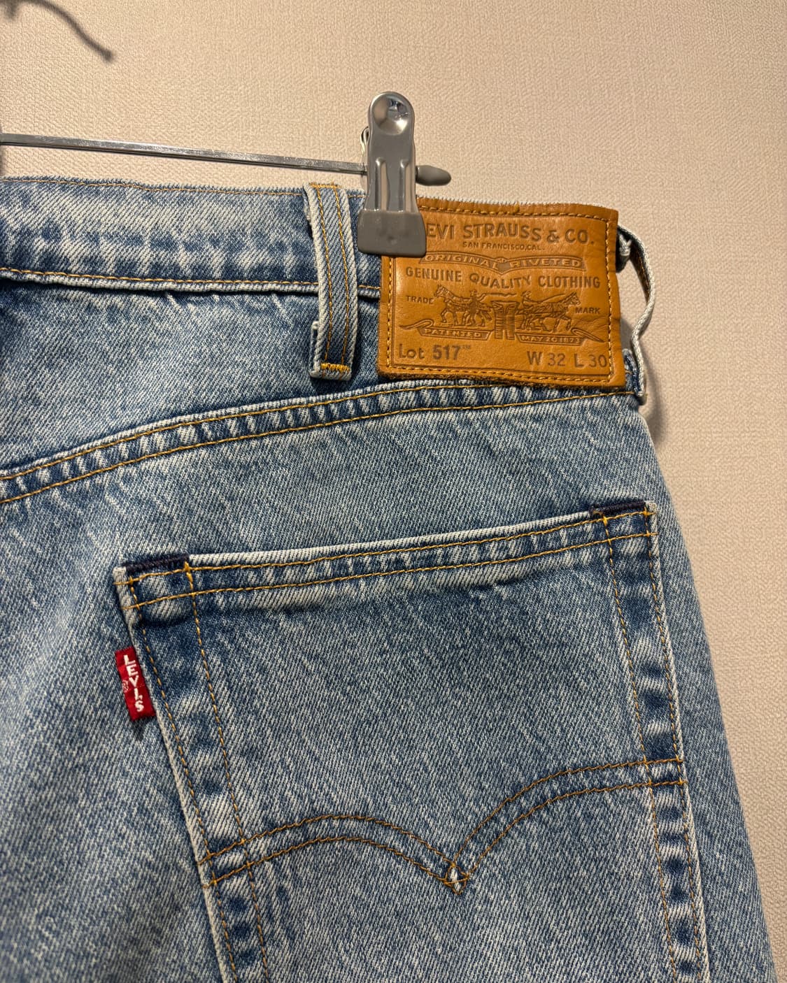(32x30) 리바이스 517 프리미엄 부츠컷 데님팬츠 상품이미지4