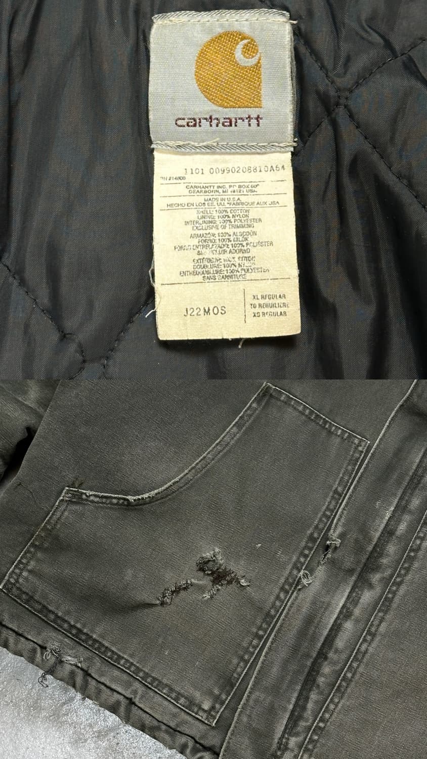 00's OG 칼하트 J22 MOS 아크틱 자켓 칼하트 디트로이트 MOS 상품이미지8