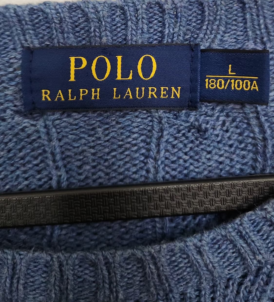 폴로랄프로렌 꽈배기니트 케이블니트 100 상품이미지3