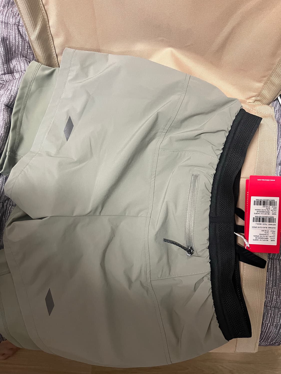 뉴발란스x브라운야드 러닝 쇼츠 팝니다(s) 상품이미지3