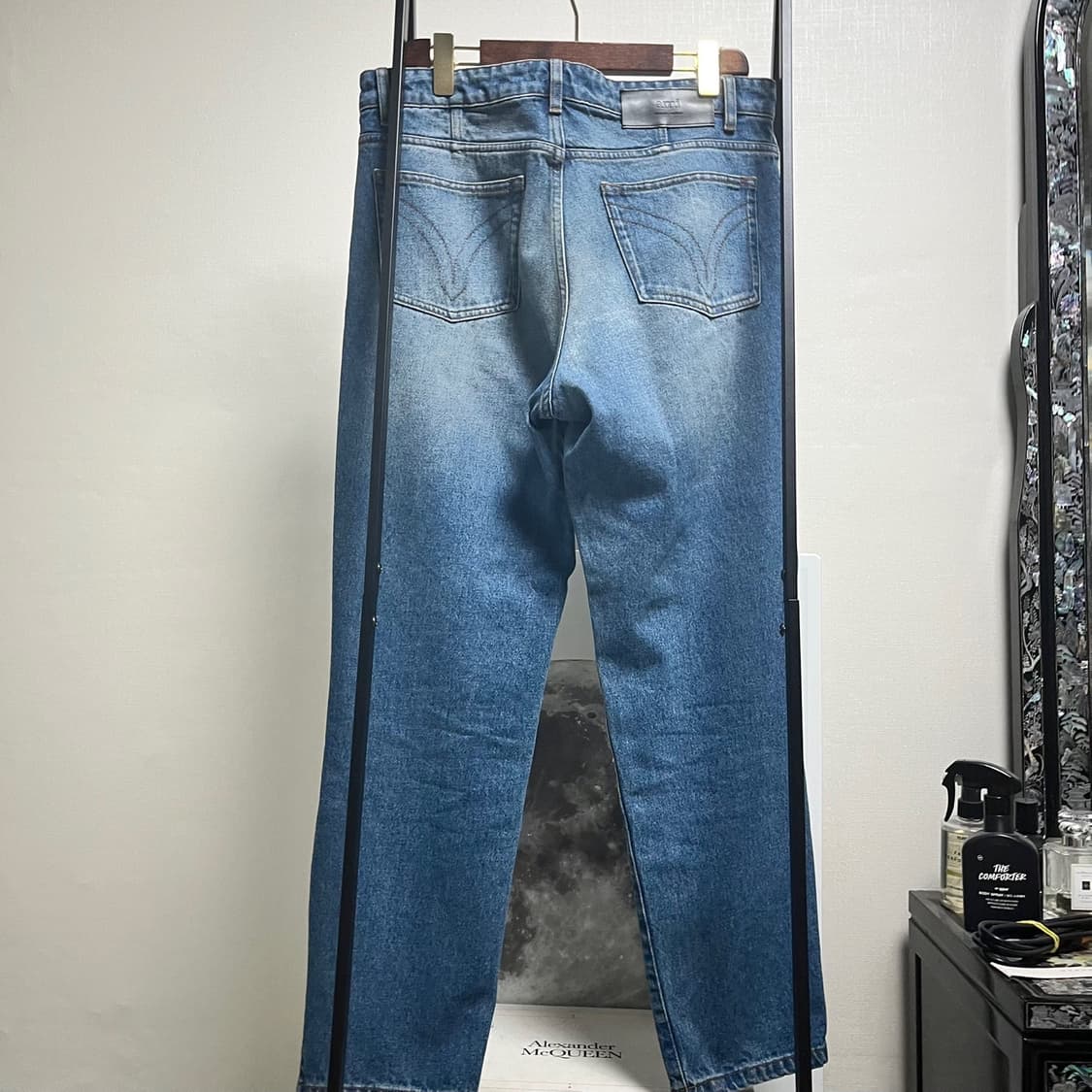 정품 33) 아미 AMI 테이퍼드 핏 데님 청바지 상품이미지2