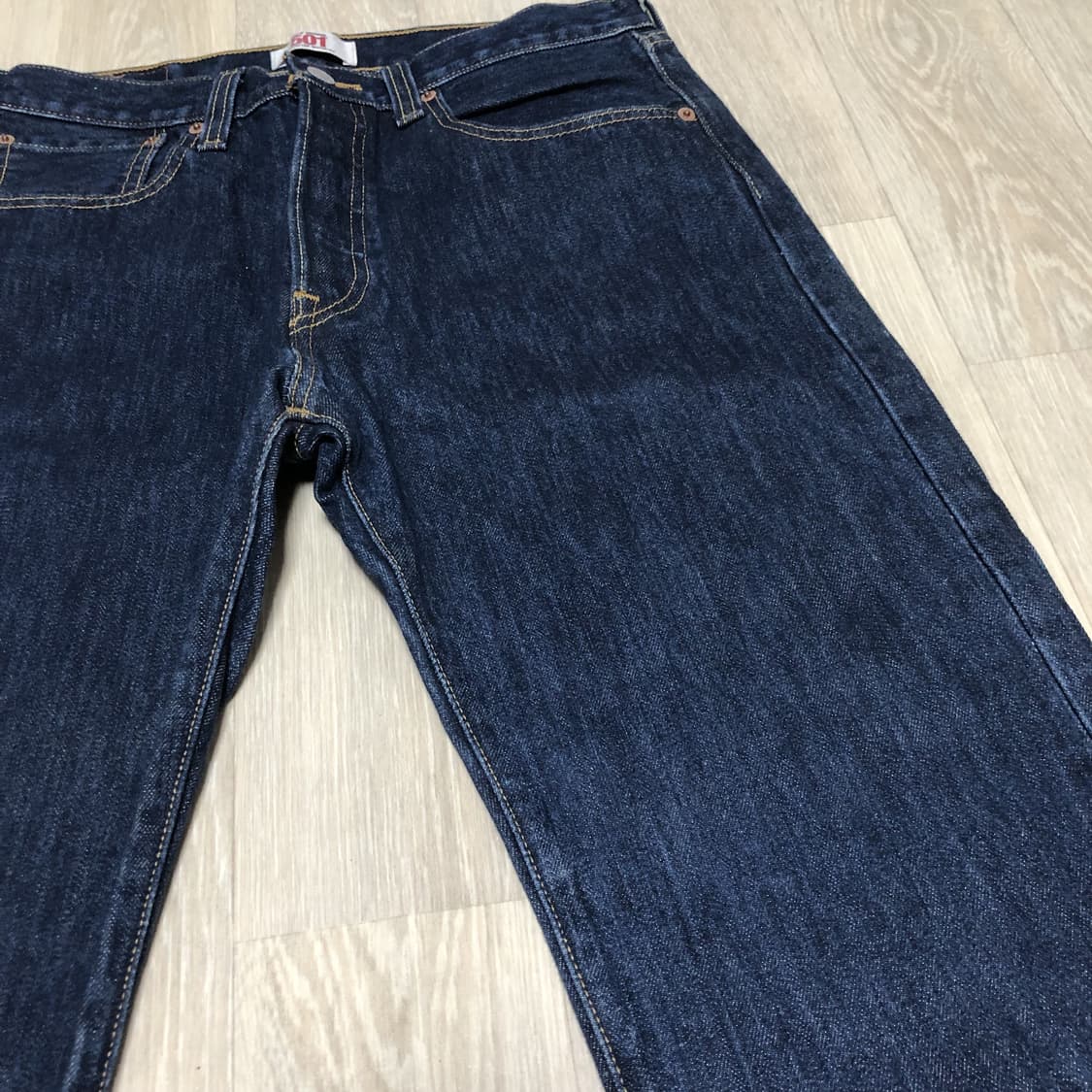 (31) 00's 리바이스 Levi's 501 스트레이트핏 중청 데님 상품이미지3