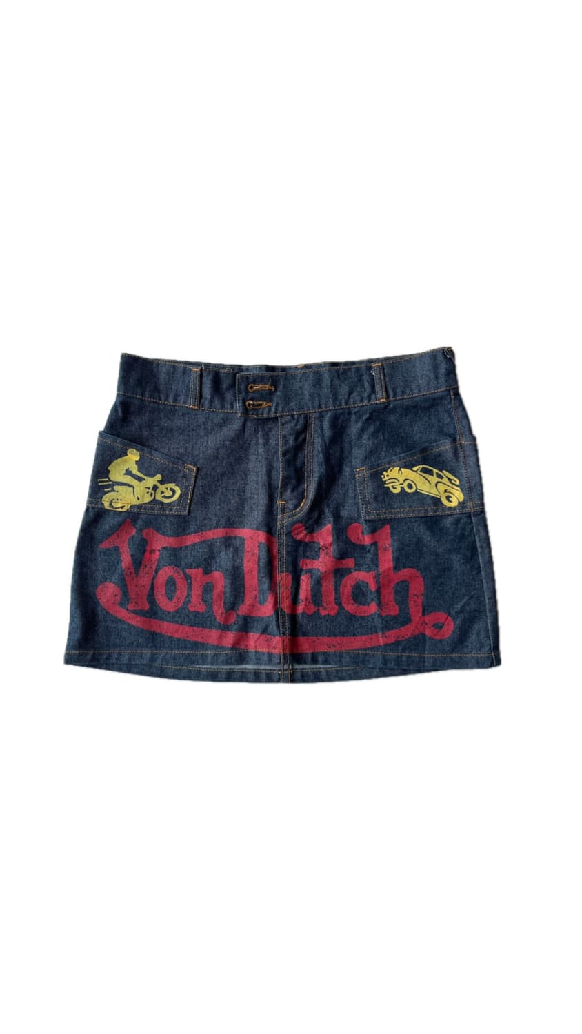 [Von dutch] 본더치 데님스커트 상품이미지1