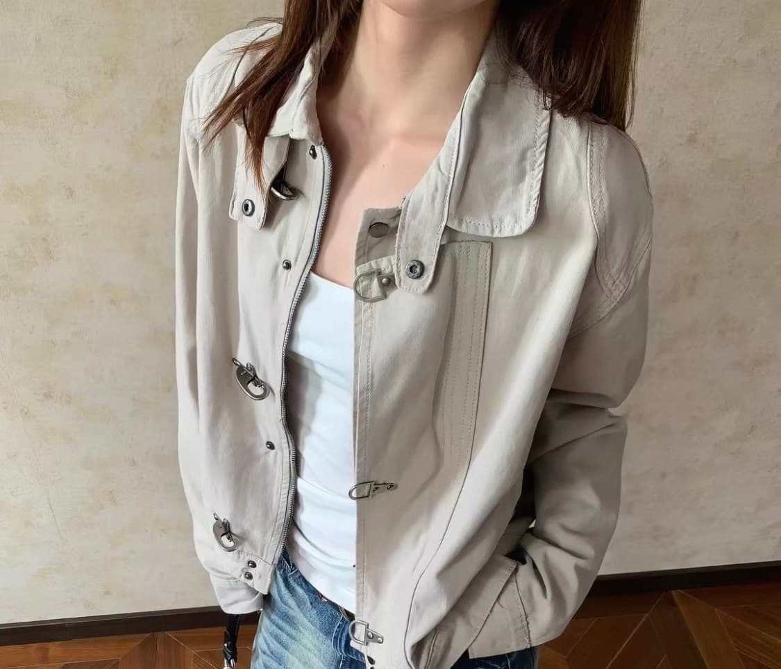 빈티지 하이넥 자켓M 상품이미지2