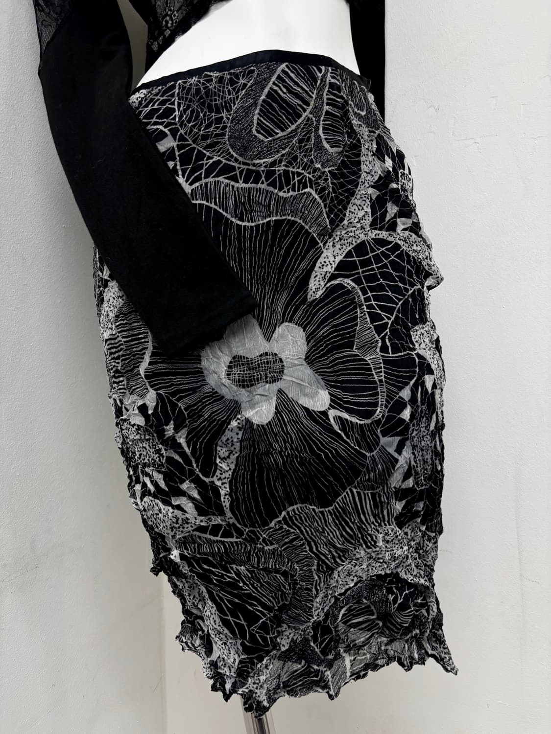 Oriental Mood See-through Crop Top& Or 상품이미지7