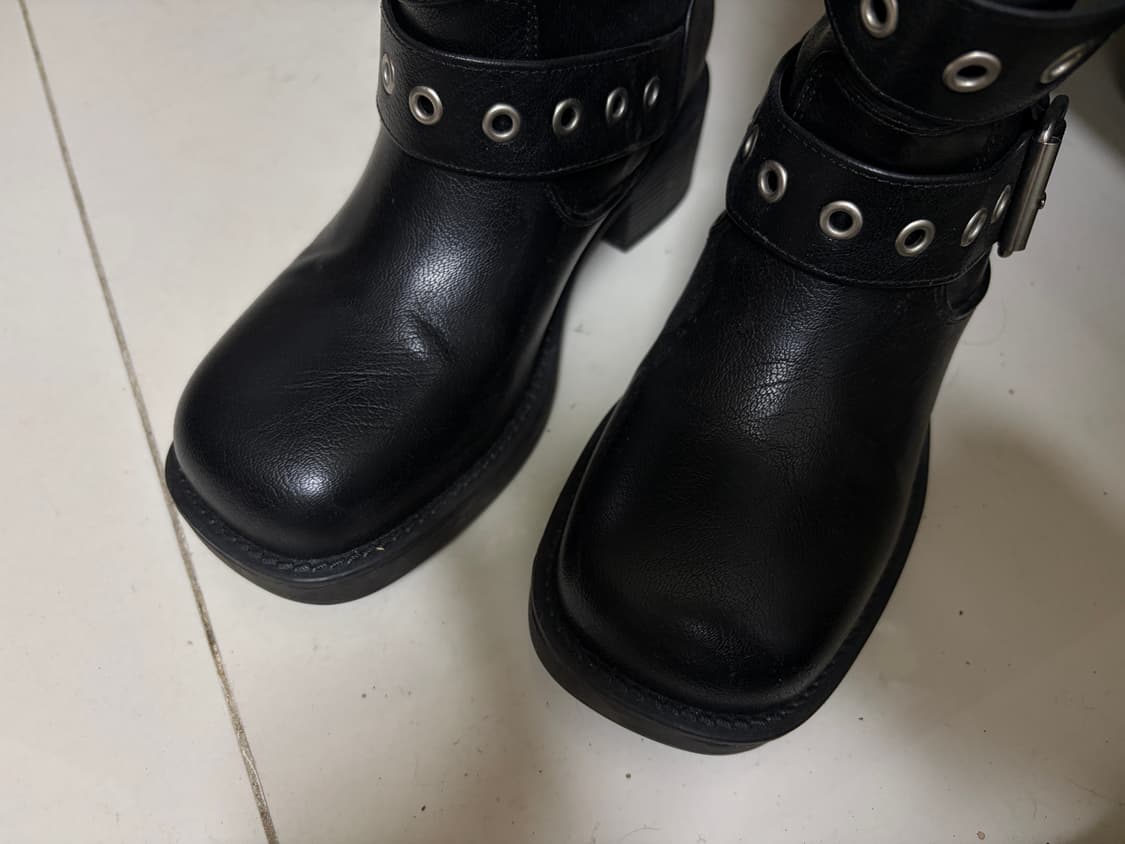 에펠클래식 JUDE Long boots_ black 쥬드 롱 부츠 5cm 상품이미지3