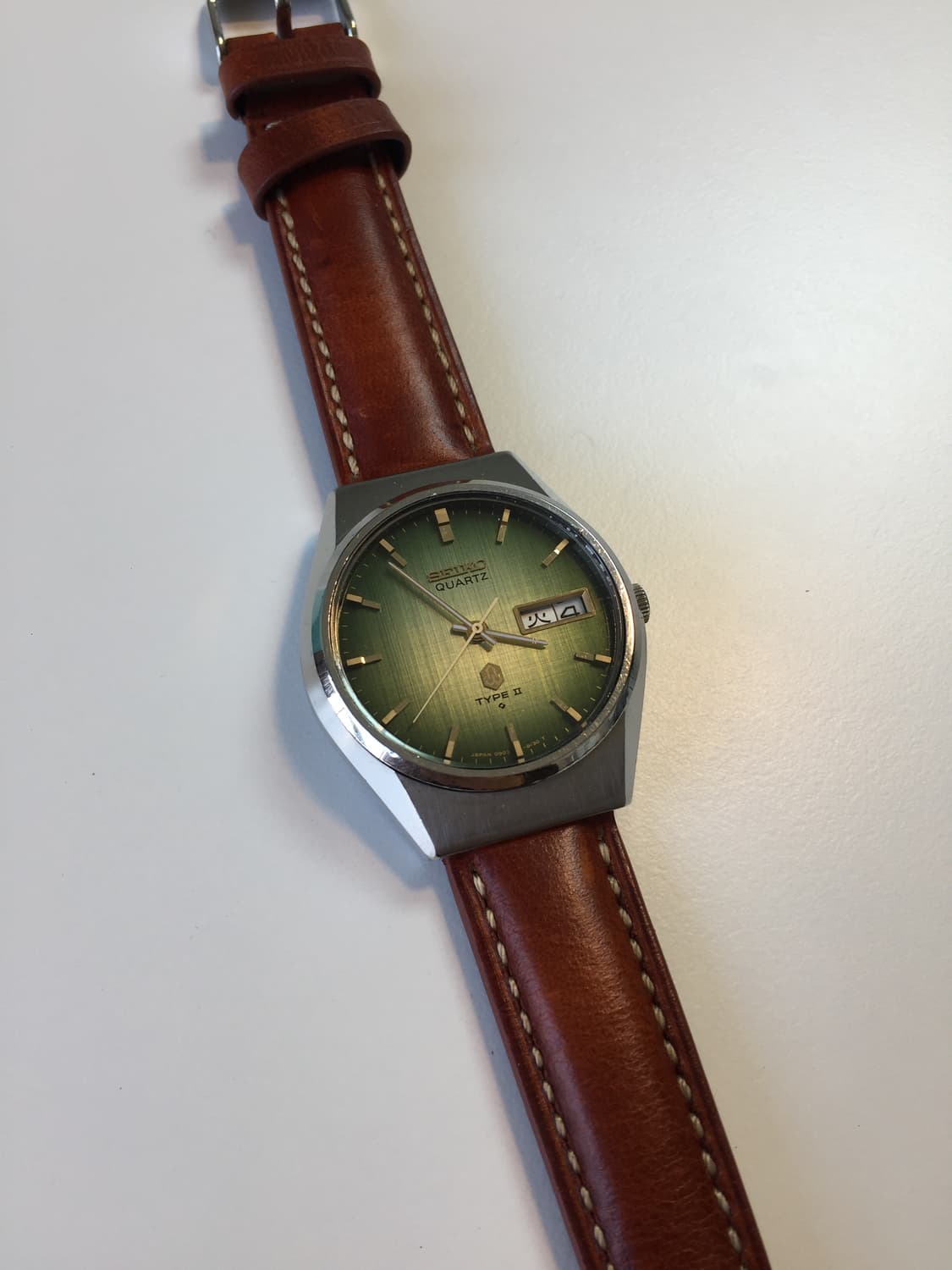 70s seiko type 2 olive gradation dial 상품이미지7
