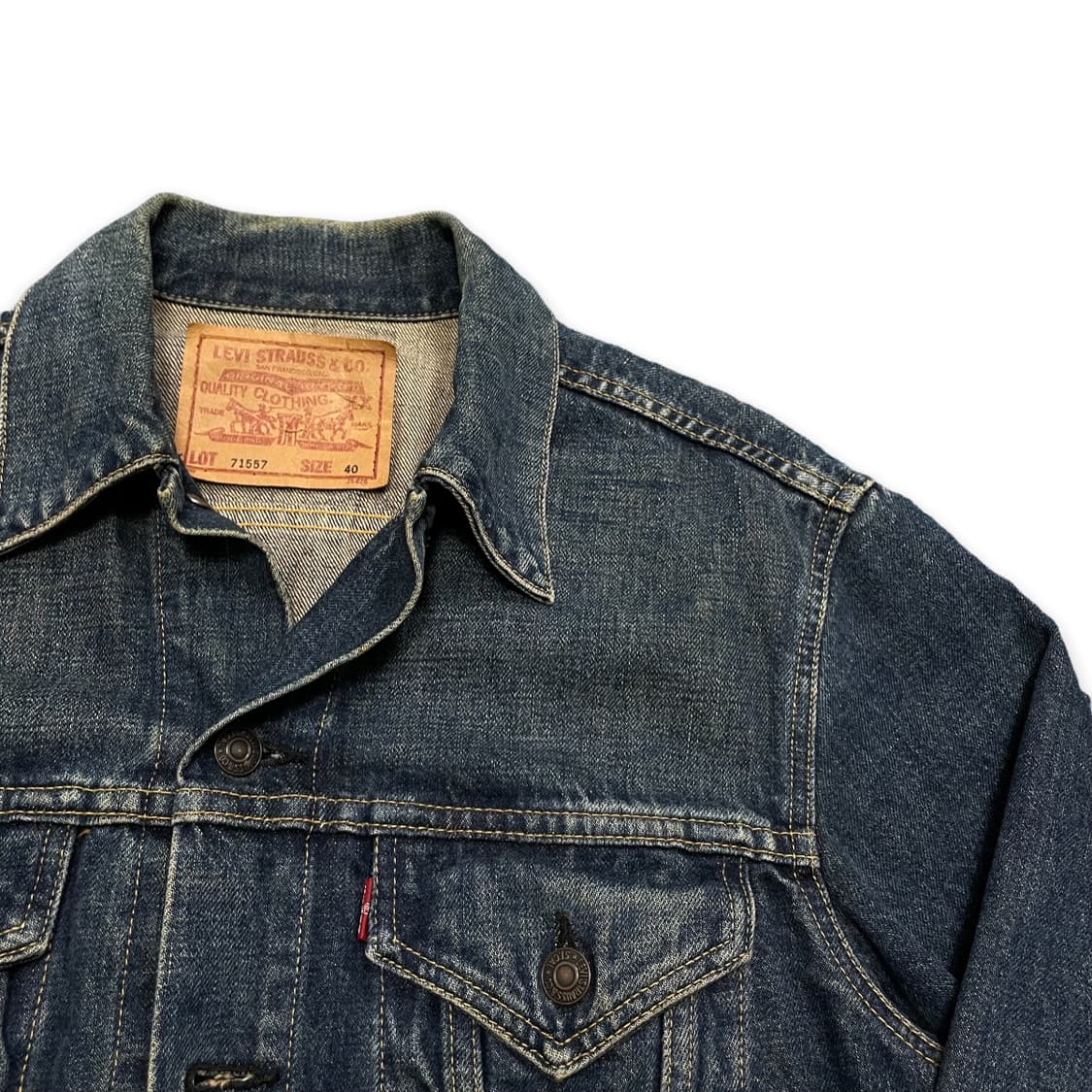 리바이스 71557-02 3rd big E 데님자켓 상품이미지4
