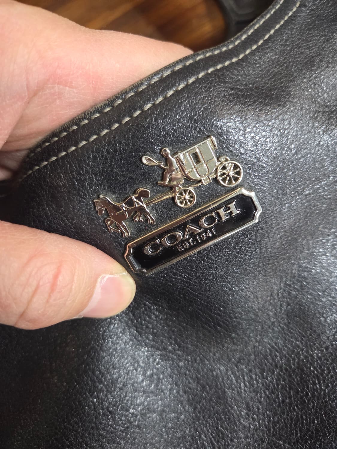 코치 메디슨 가죽 호보백 상품이미지7