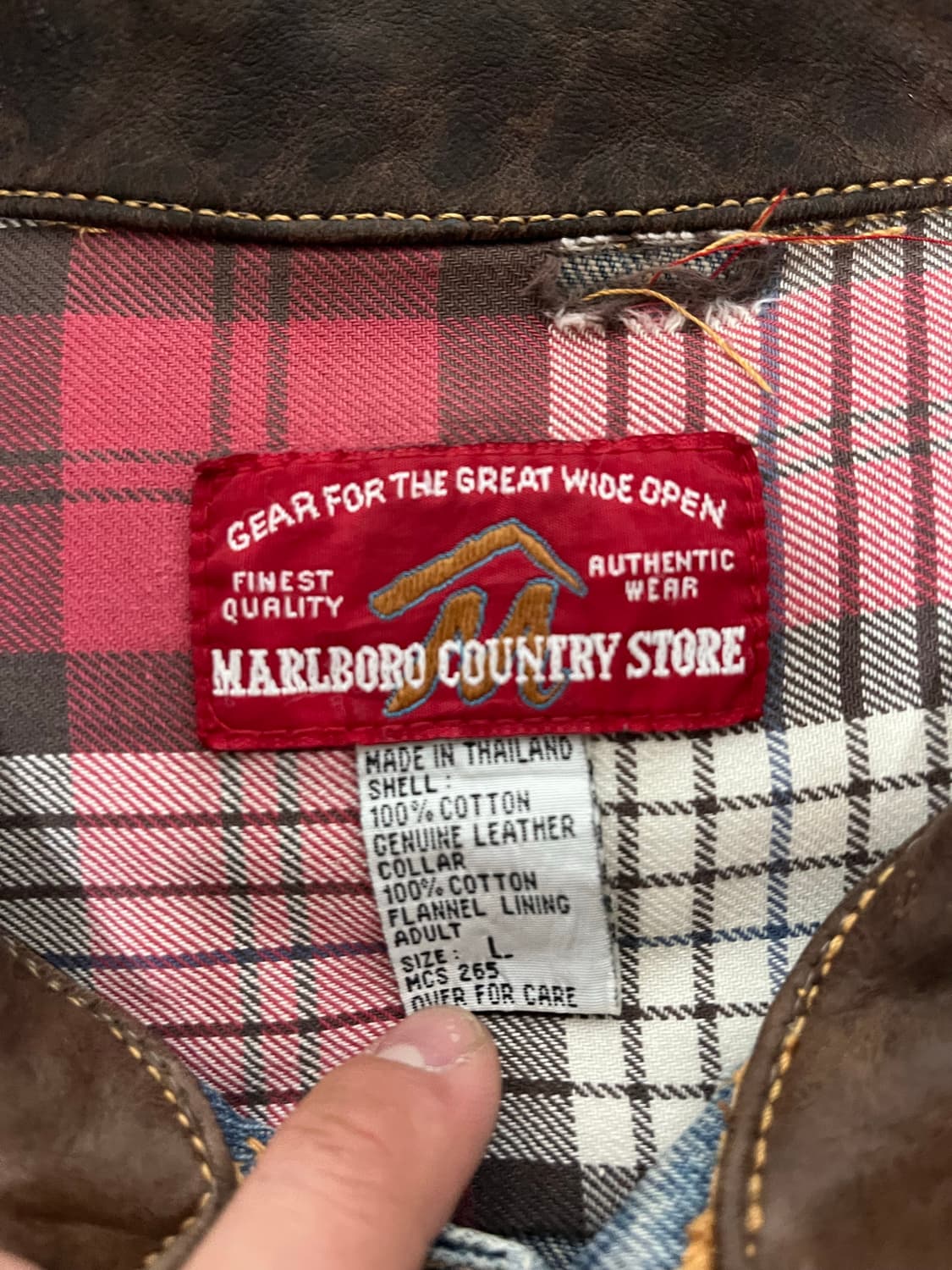 말보로 데님자켓 판매 105 상품이미지3