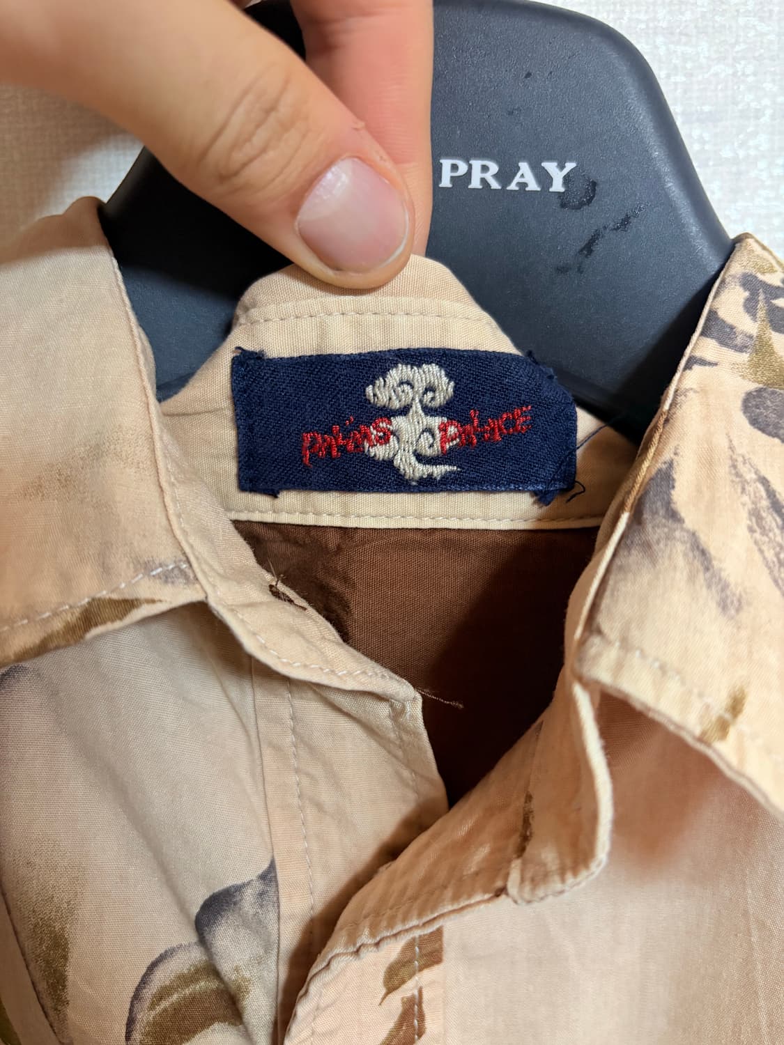 PAL'LAS PALACE  flower shirt 상품이미지4