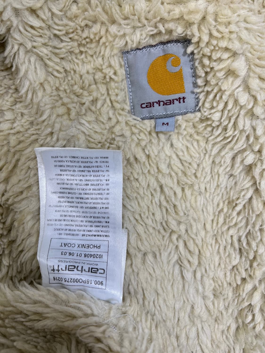 칼하트 WIP 피닉스 코트/쉐르파 데님/#2620 상품이미지7