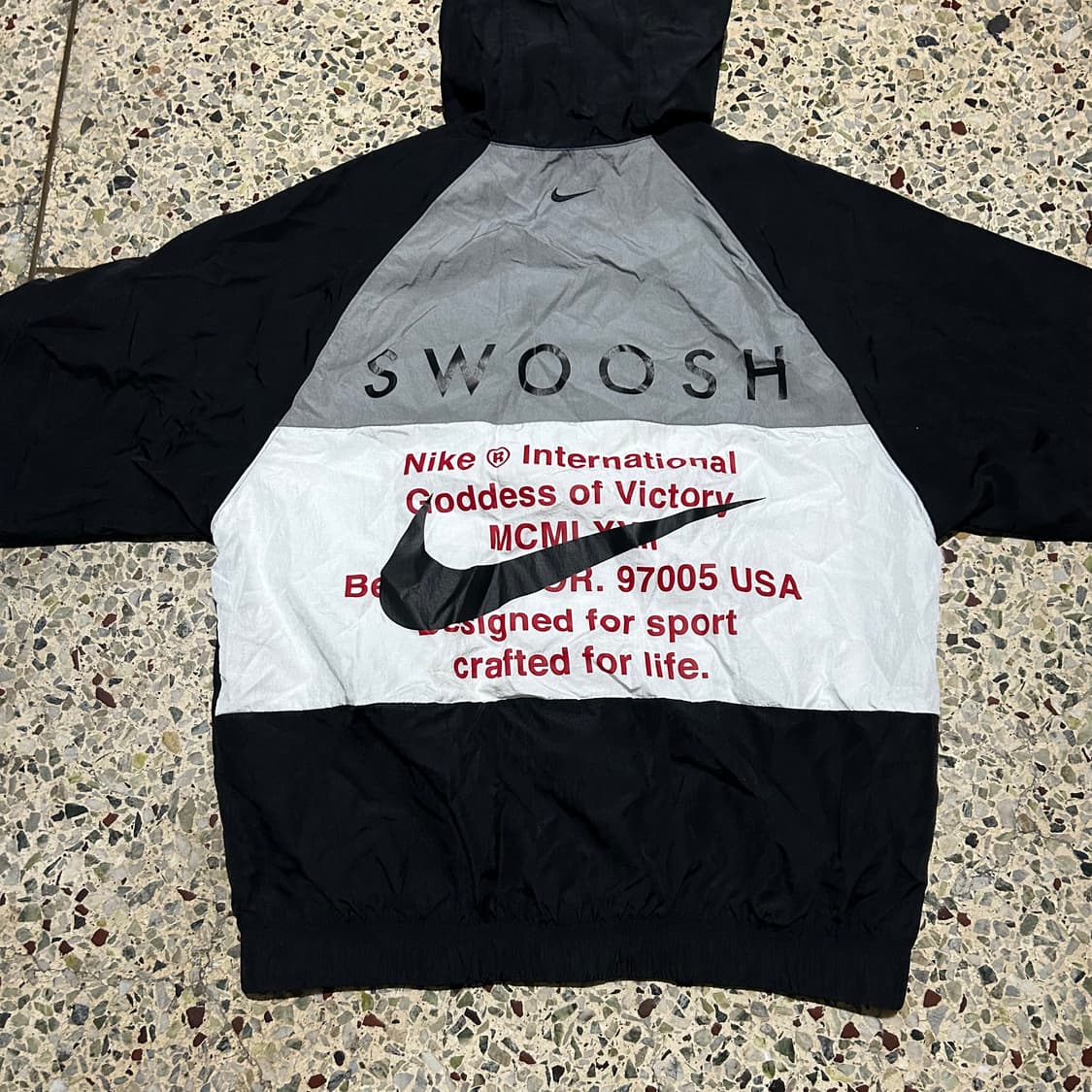 나이키(NIKE) 더블 스우시 우븐 트랙탑 바람막이 상품이미지6