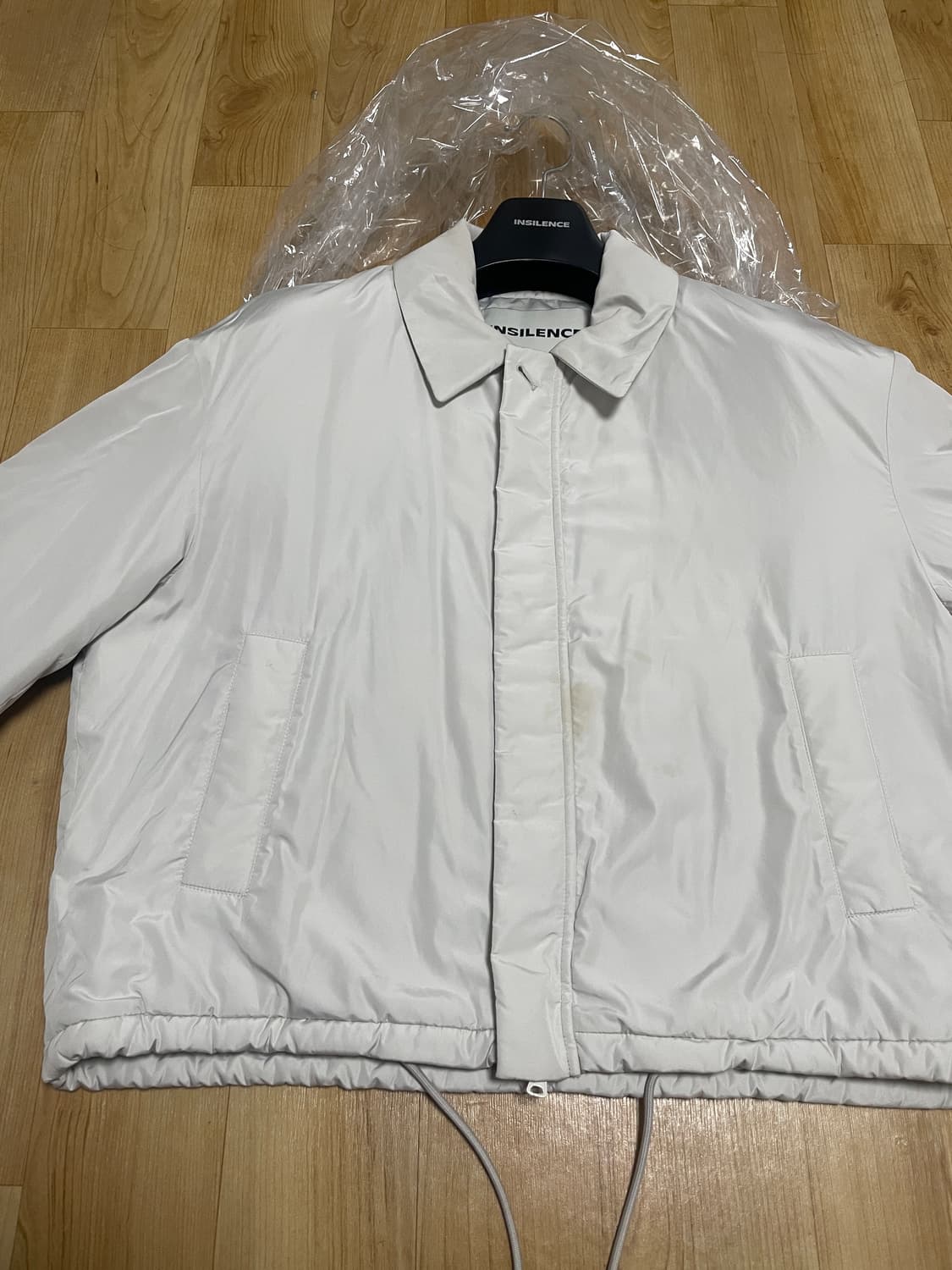 인사일런스우먼 소프트 패디드 점퍼 애쉬그레이 S 상품이미지6