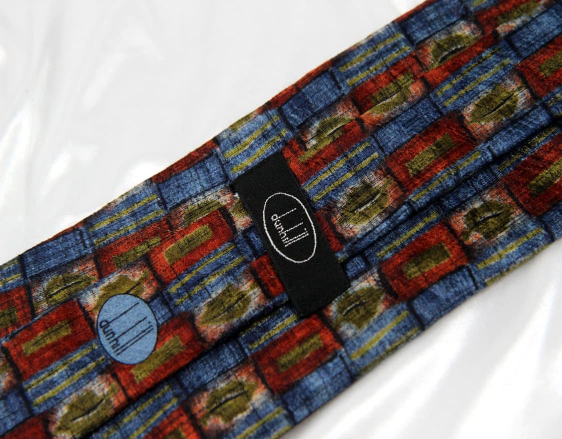 던힐 9.3cm A+등급 남자 명품 넥타이 상품이미지3