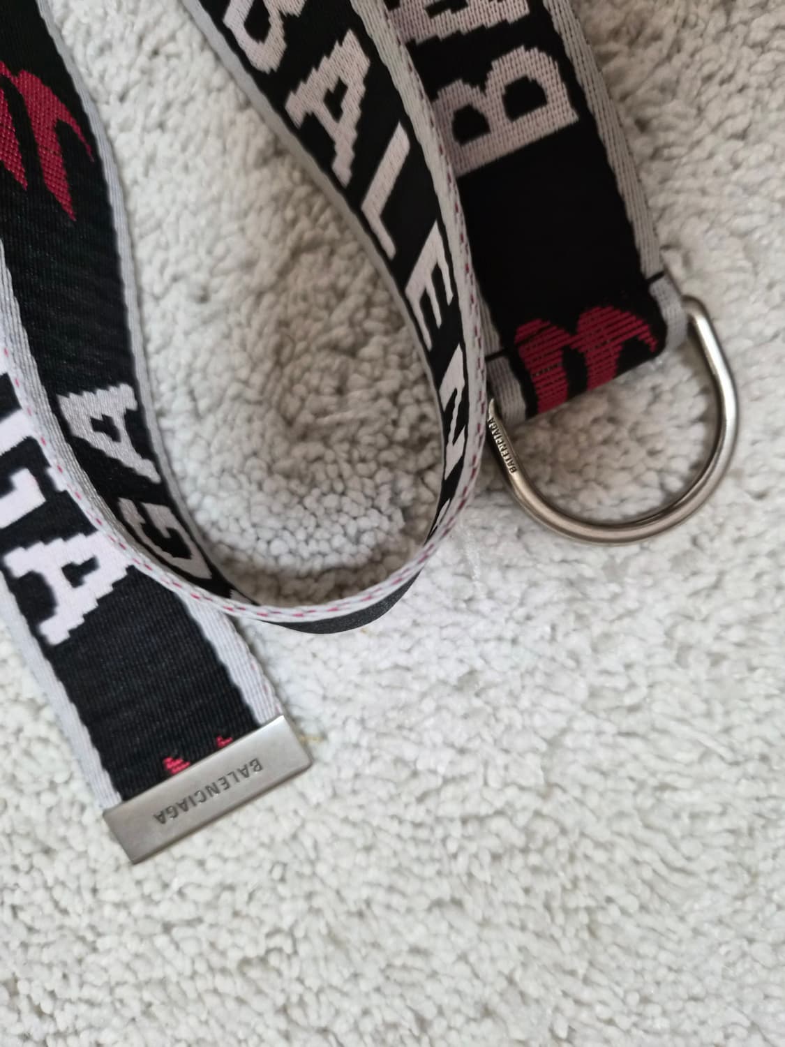 발렌시아가 D링 벨트 그레이 상품이미지5