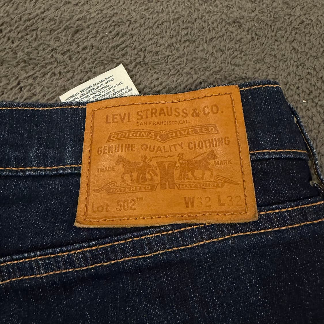 [ 정품/32 ] 리바이스 502 데님 청바지 상품이미지6