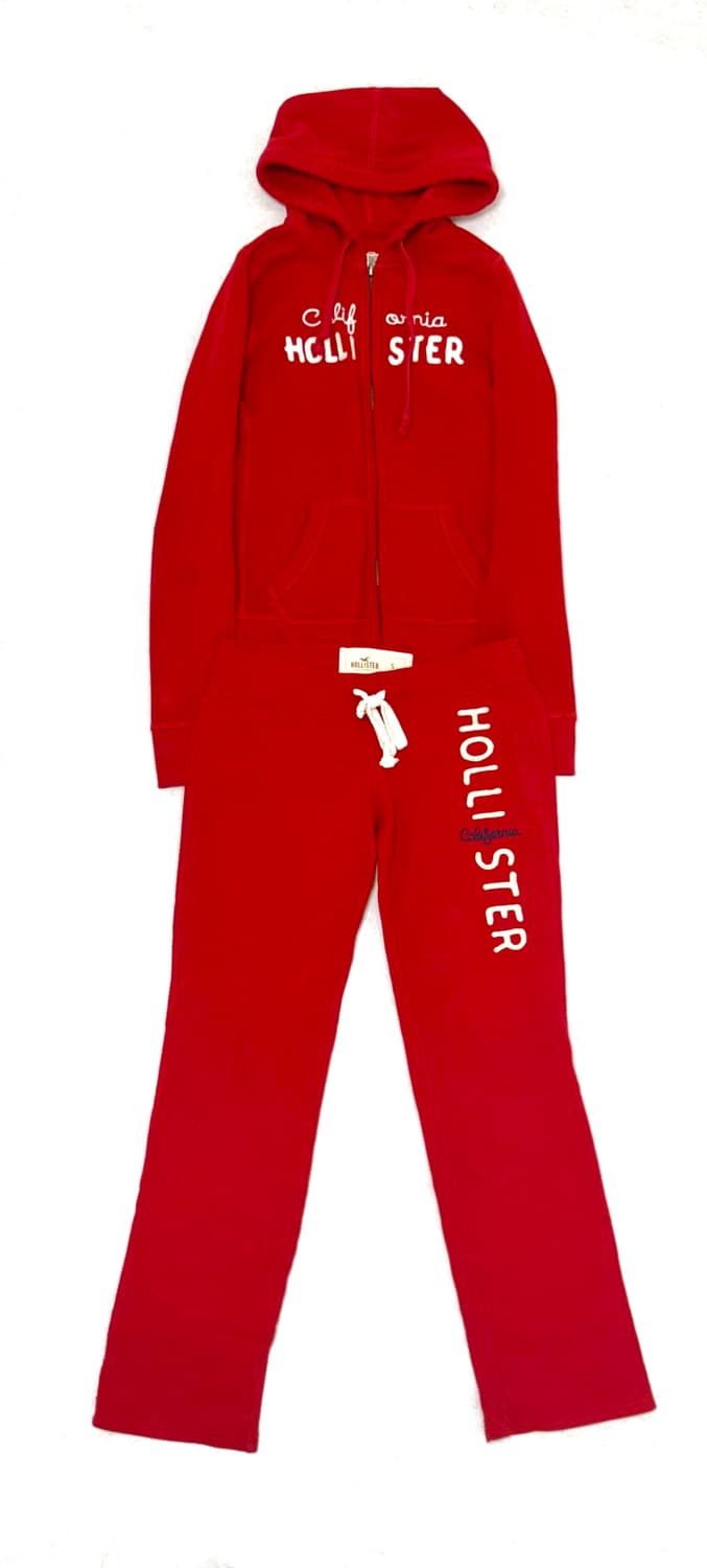 급처 쿨거시네고) 홀리스터 후드 집업 + Y2K 세트 바지S 아베크롬비 상품이미지6