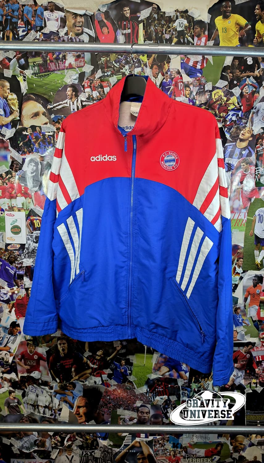 아디다스 95-96 바이에른 뮌헨 OG 바람막이 트랙자켓 상품이미지3