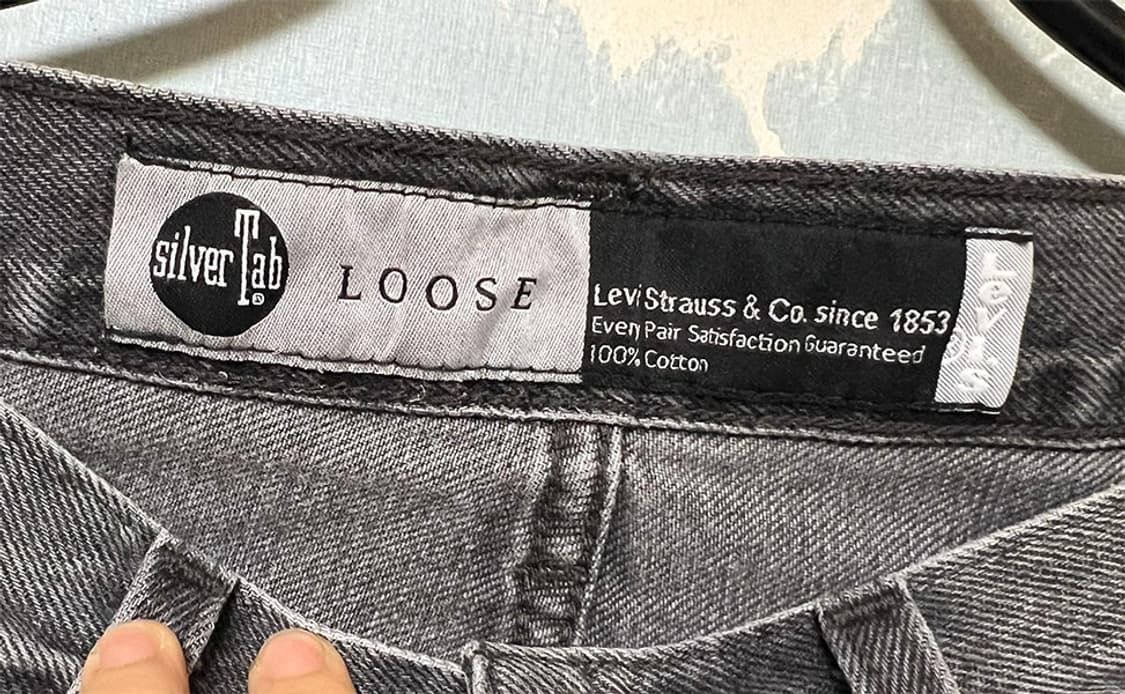 리바이스 실버탭 루즈핏 남자 청바지 추동 M 30 상품이미지5