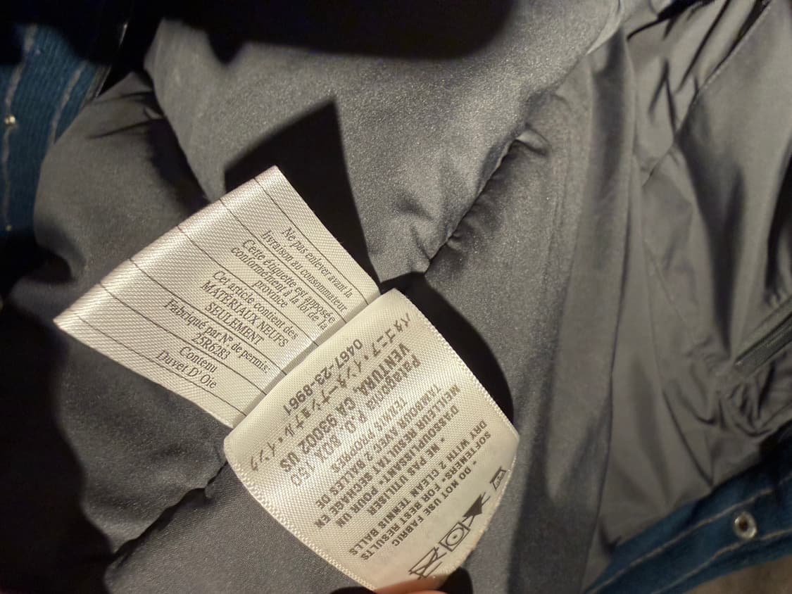 파타고니아 40주년 다운 베스트 상품이미지6