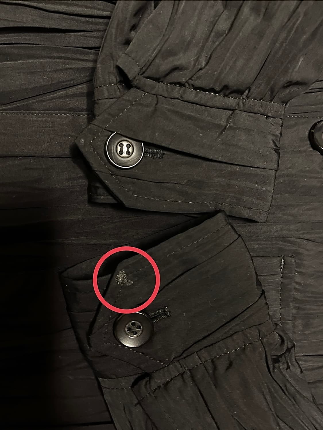 셔터 WRINKLE SHORT JACKET 상품이미지4