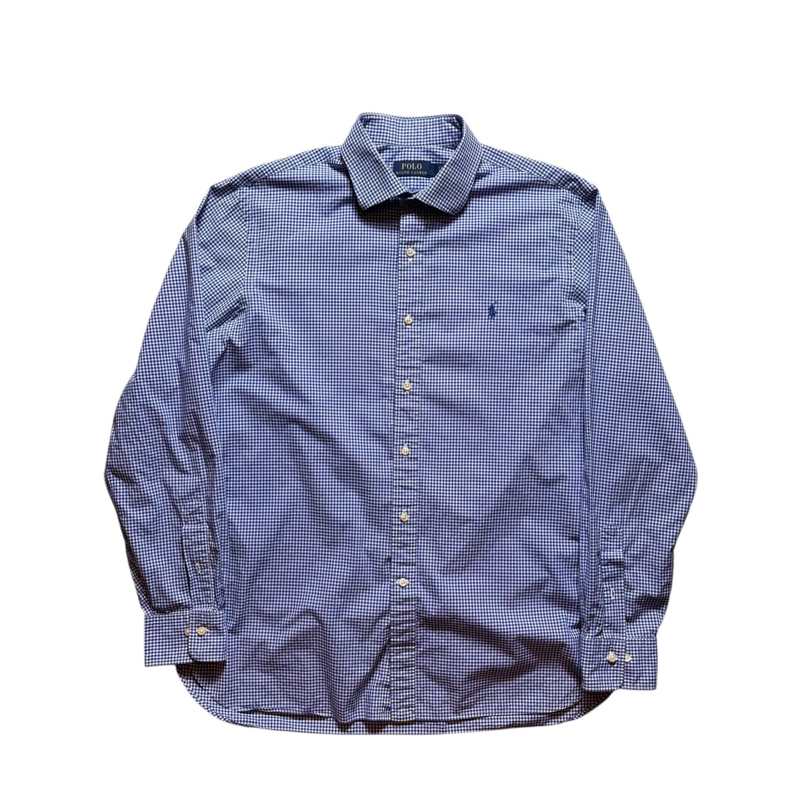 폴로 깅엄체크 셔츠 상품이미지1