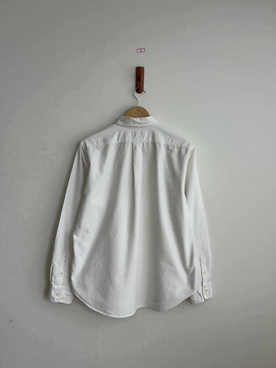 폴로 랄프로렌 여성 화이트 셔츠 XL 상품이미지3