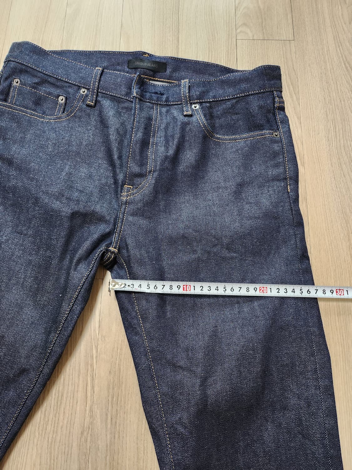 유니클로 생지데님팬츠 (33 상품이미지4